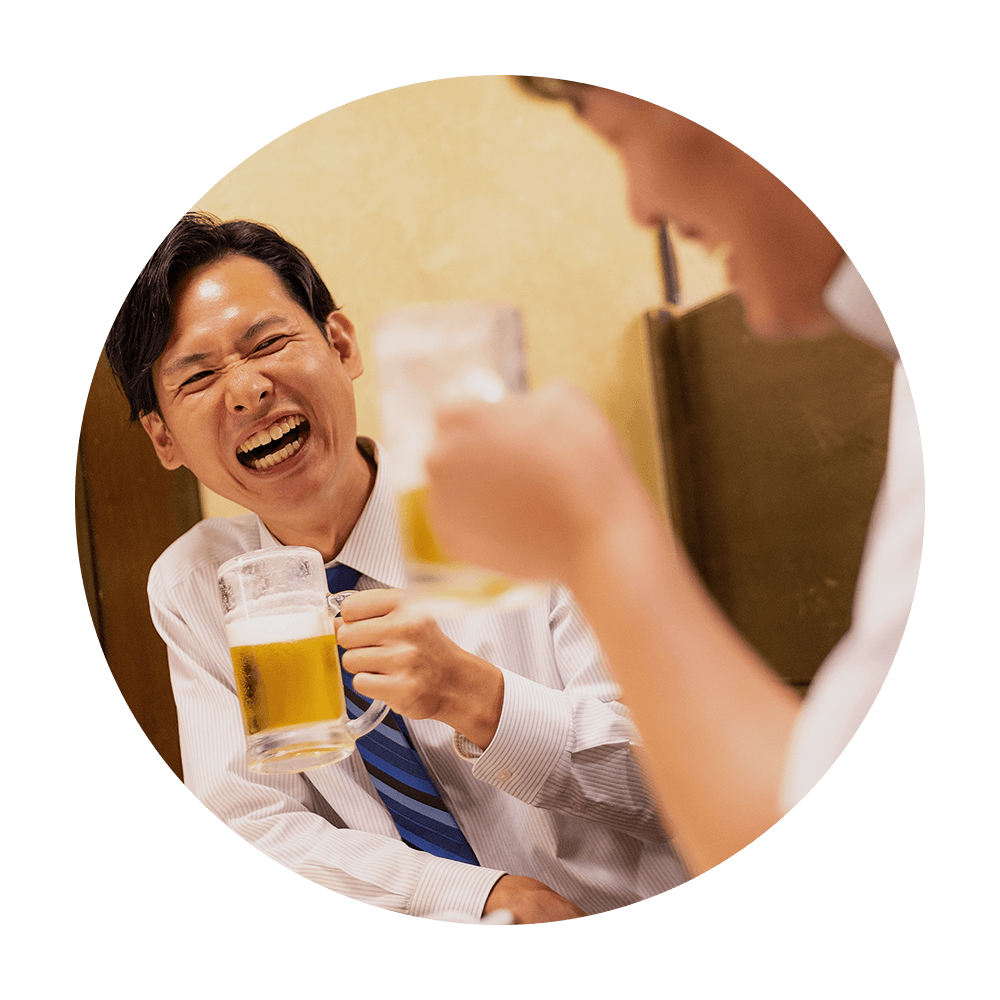 夜についつい飲み過ぎてしまう